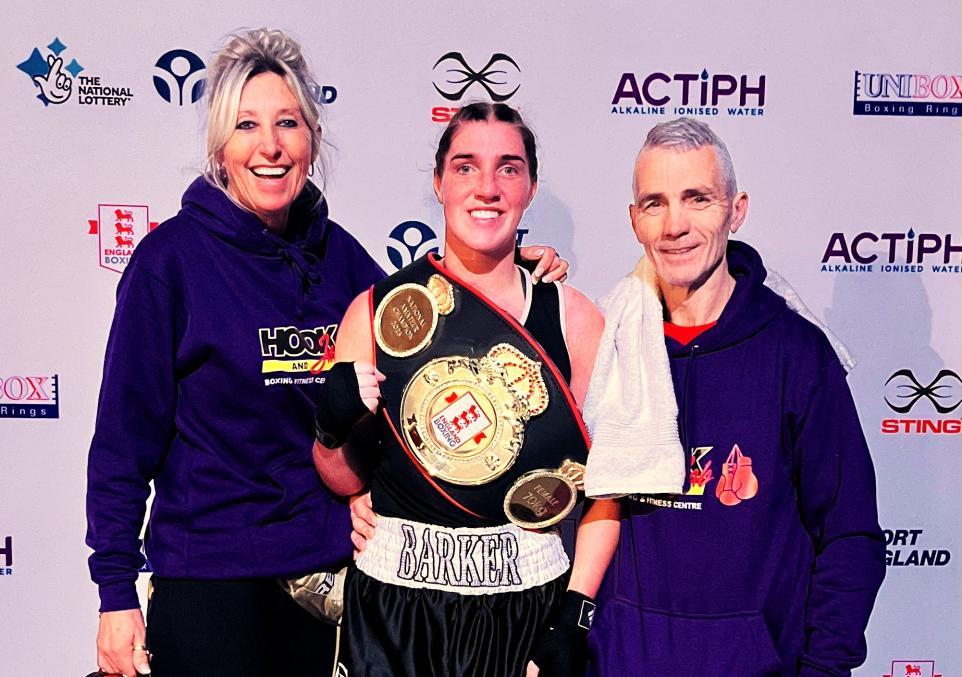 Crystal Barker and Mary-Kate Smith Shine at Hook and Jab Event