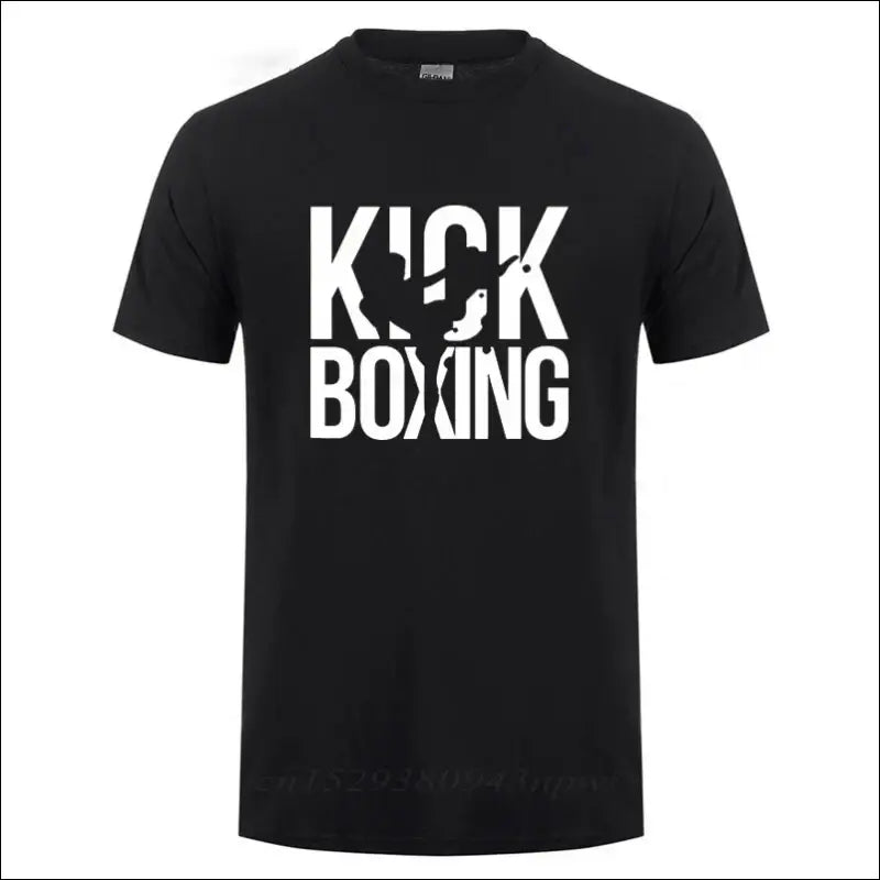 Kickboxing Karate Taekwondo T-Shirt – Martial Arts Cotton Tee
