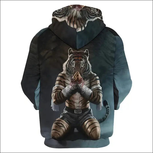 Muay Thai Hoodie | Boxer Sports Hoodie - 3D MMA Boxing Print