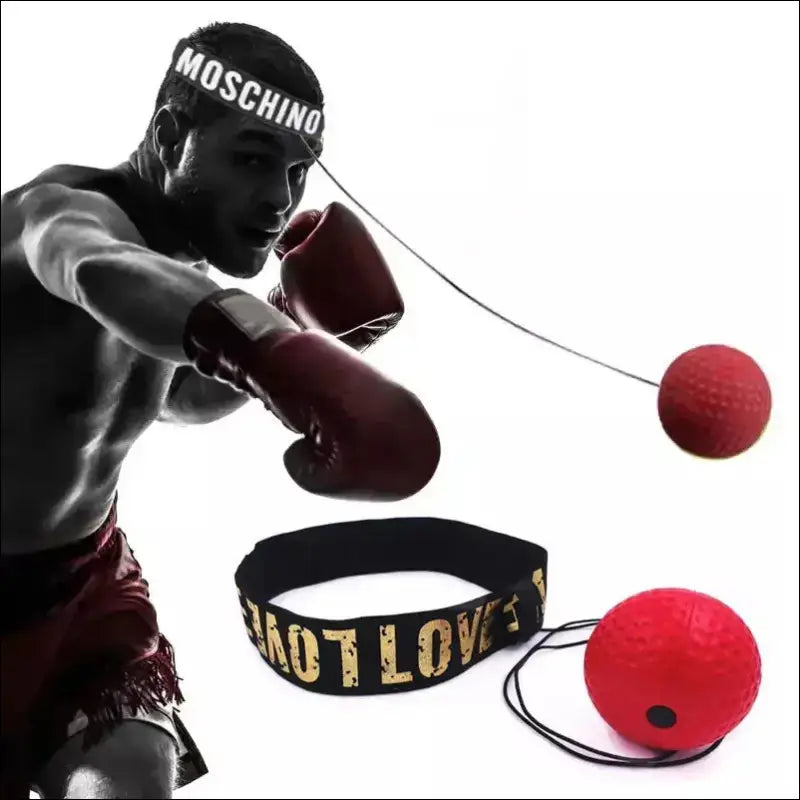 Boxing Speed Ball Head-mounted PU Punch Ball for MMA and Sanda Training