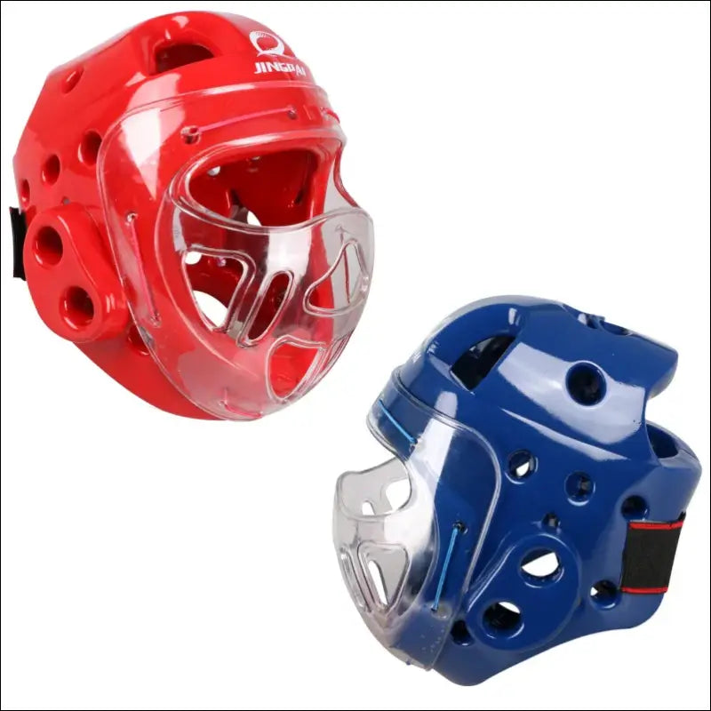 Full Face Head Guard for Karate, Taekwondo, MMA, and Kickboxing - Savage Combat & Fitness