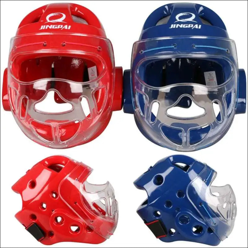 Full Face Head Guard for Karate, Taekwondo, MMA, and Kickboxing - Savage Combat & Fitness