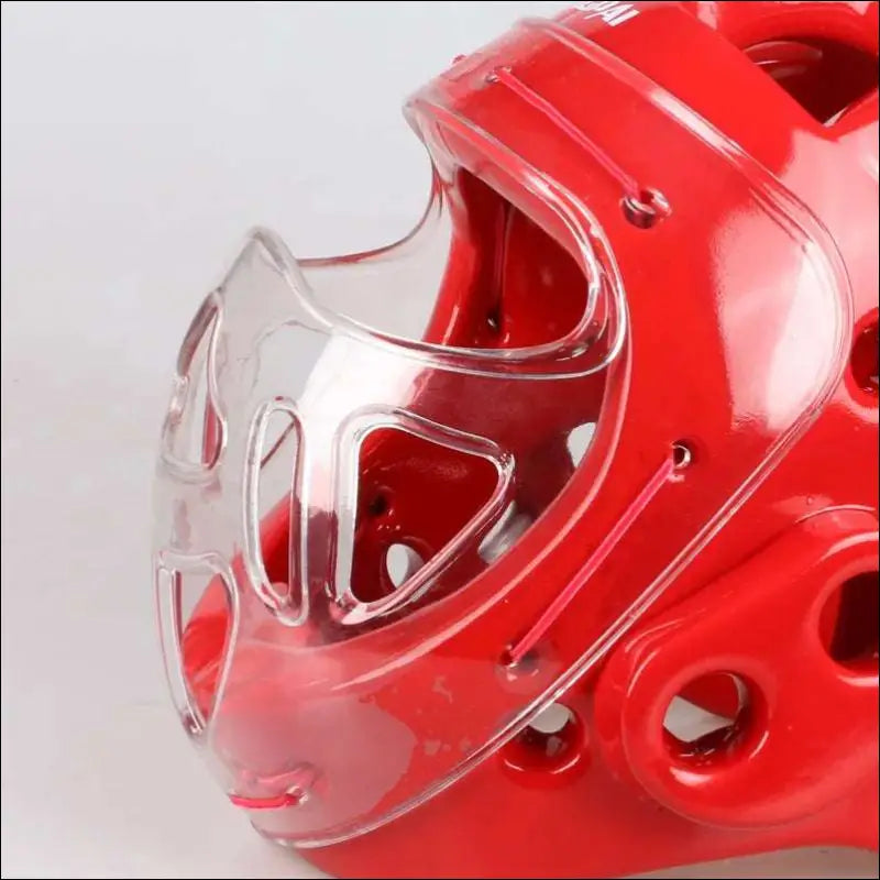 Full Face Head Guard for Karate, Taekwondo, MMA, and Kickboxing - Savage Combat & Fitness