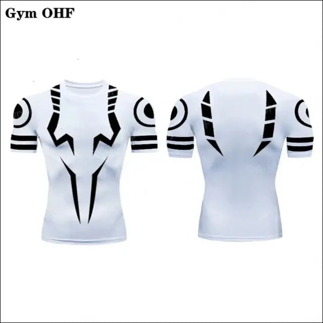 Jujutsu Kaisen Anime Compression Set - T-Shirt & Shorts - Savage Combat & Fitness