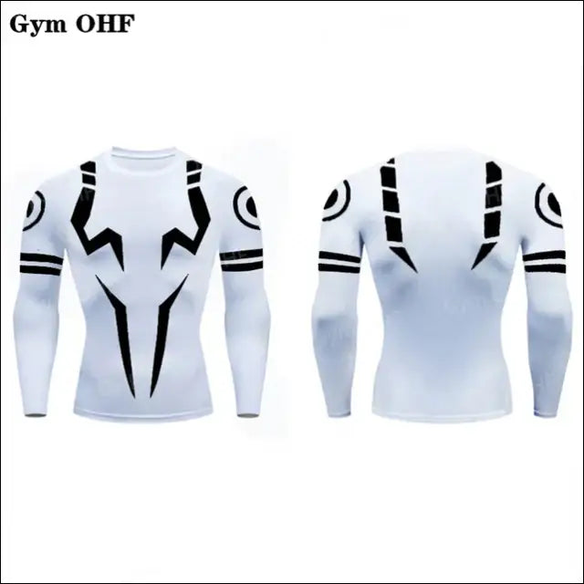 Jujutsu Kaisen Anime Compression Set - T-Shirt & Shorts - Savage Combat & Fitness