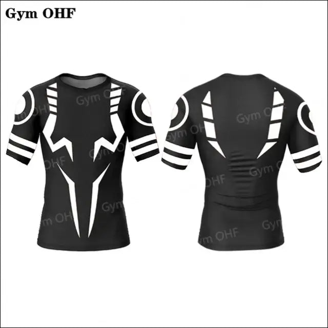 Jujutsu Kaisen Anime Compression Set - T-Shirt & Shorts - Savage Combat & Fitness