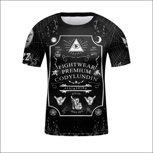 Kids’ Compression Sport T-Shirt – MMA & Boxing Training Gear - 13 / 6