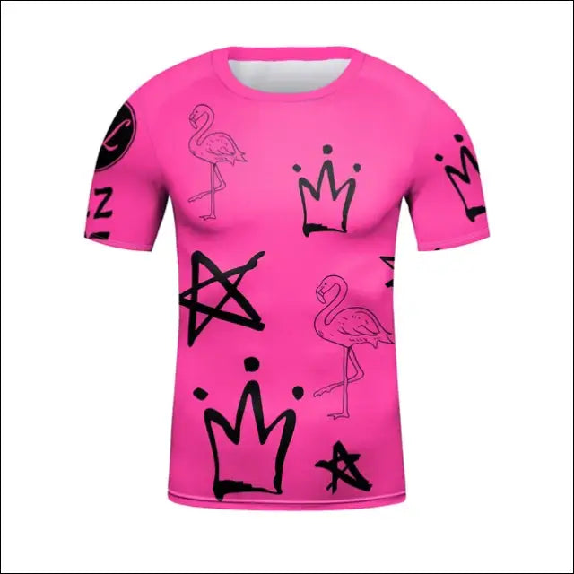 Kids’ Compression Sport T-Shirt – MMA & Boxing Training Gear - 4 / 6