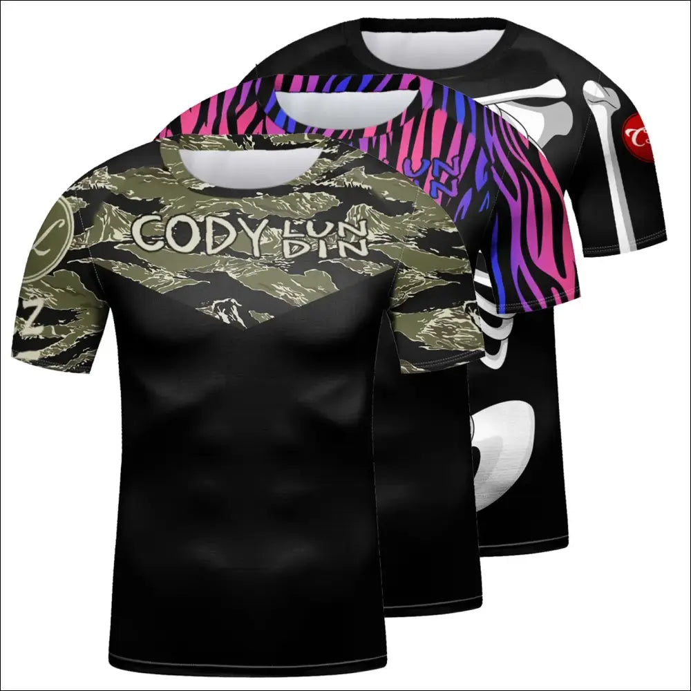 Kids’ Compression Sport T-Shirt – MMA & Boxing Training Gear