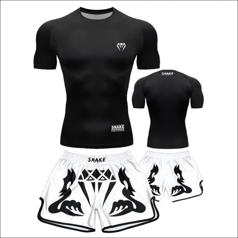 Kids’ MMA Boxing Training Set – Short Sleeve Sportswear