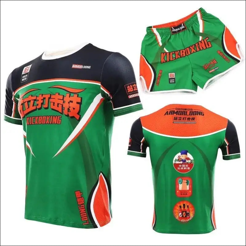 Kids’ MMA Boxing Training Set – Short Sleeve Sportswear