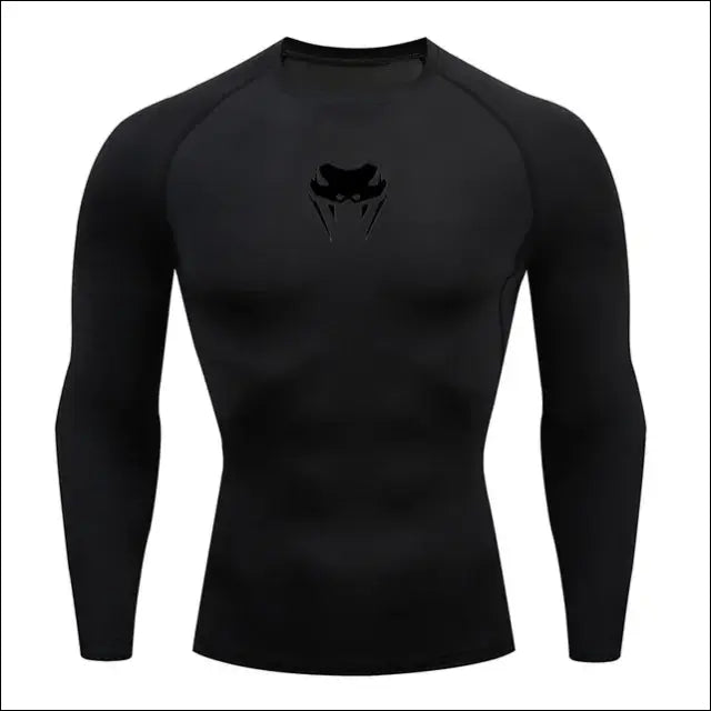 Men's Compression Shirt - Long or Short Sleeve, Gym MMA Fitness Rash Guard - Savage Combat & Fitness