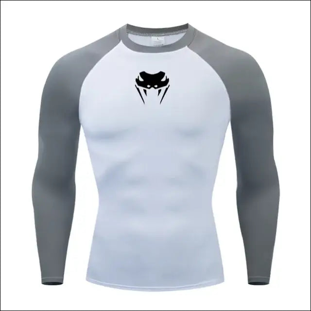 Men's Compression Shirt - Long or Short Sleeve, Gym MMA Fitness Rash Guard - Savage Combat & Fitness