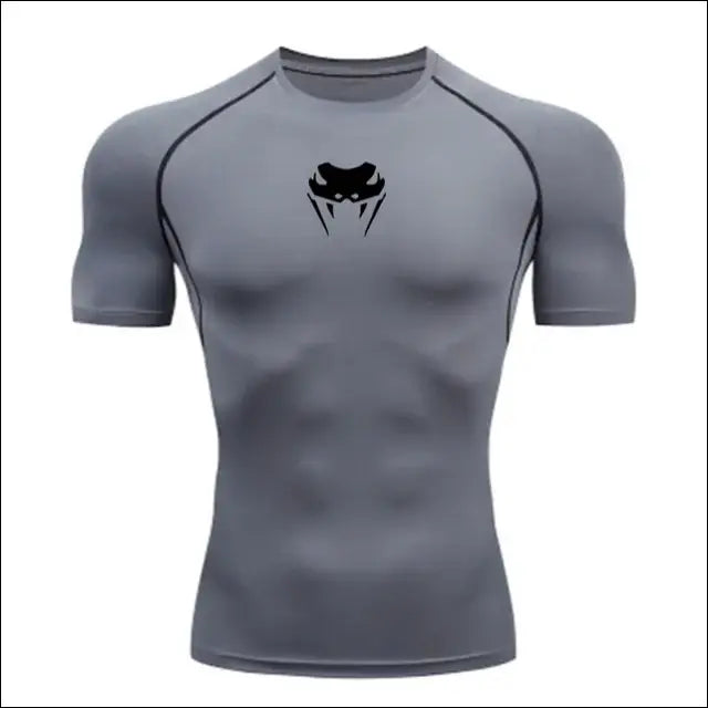 Men's Compression Shirt - Long or Short Sleeve, Gym MMA Fitness Rash Guard - Savage Combat & Fitness
