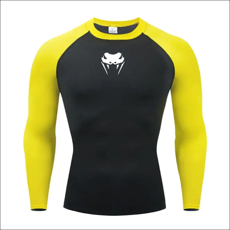 Men's Compression Shirt - Long or Short Sleeve, Gym MMA Fitness Rash Guard - Savage Combat & Fitness