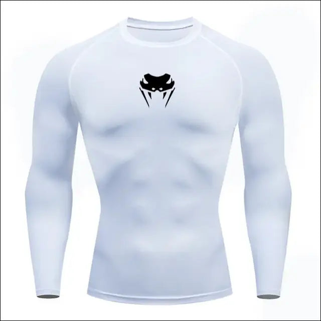 Men's Compression Shirt - Long or Short Sleeve, Gym MMA Fitness Rash Guard - Savage Combat & Fitness