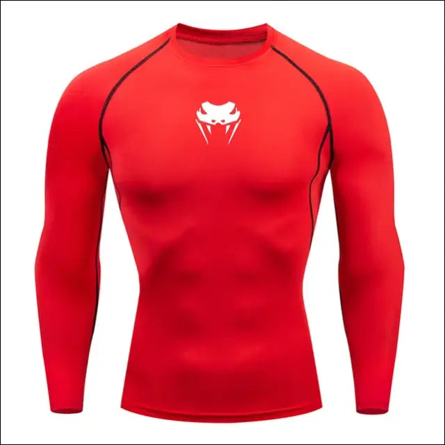 Men's Compression Shirt - Long or Short Sleeve, Gym MMA Fitness Rash Guard - Savage Combat & Fitness