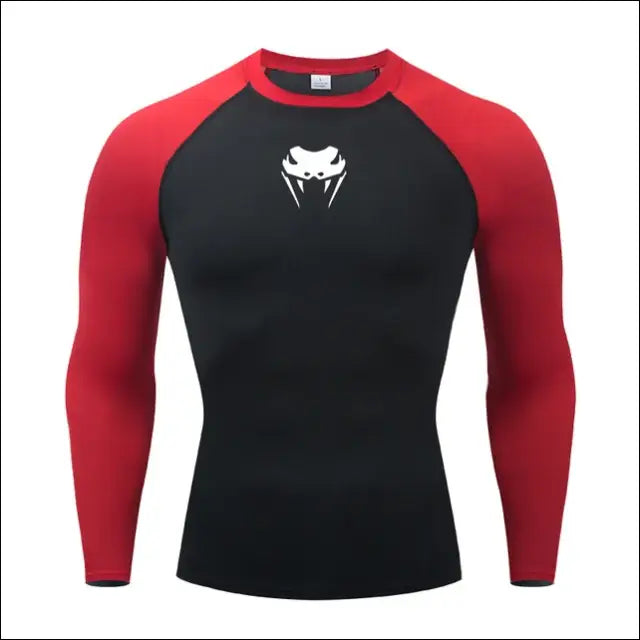 Men's Compression Shirt - Long or Short Sleeve, Gym MMA Fitness Rash Guard - Savage Combat & Fitness