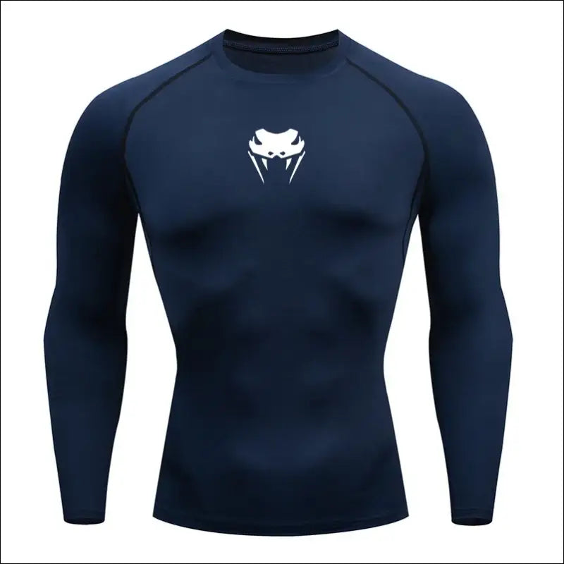 Men's Compression Shirt - Long or Short Sleeve, Gym MMA Fitness Rash Guard - Savage Combat & Fitness