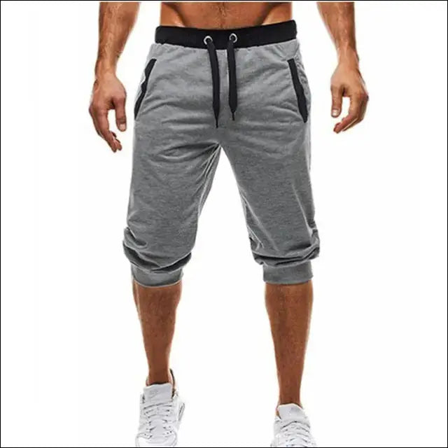 Men’s Gym Shorts | Ultimate Comfort & Performance - light grey / M