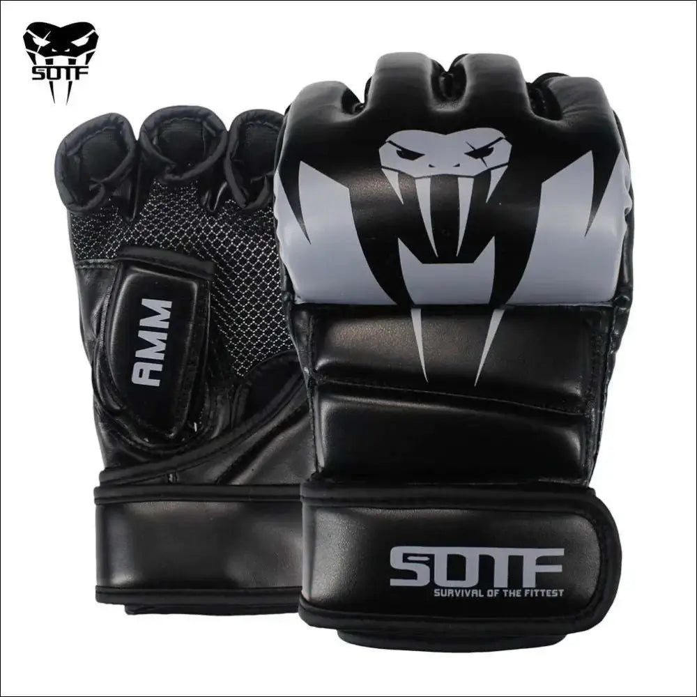 MMA Boxing Gloves | Snake and Tiger Design - mma gear boxing gear