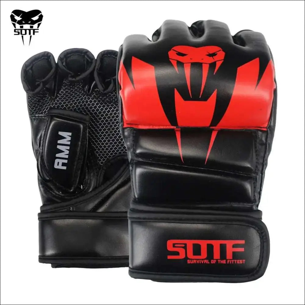 MMA Boxing Gloves | Snake and Tiger Design - mma gear boxing gear