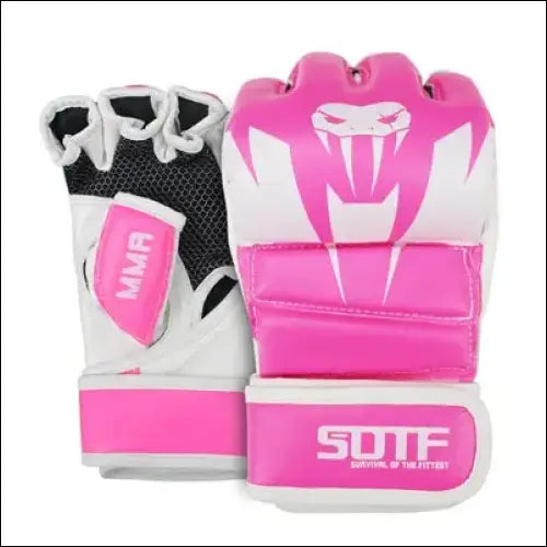 MMA Boxing Gloves | Snake and Tiger Design - SOTF-ST3E / Palm width 9-13CM - mma gear boxing gear