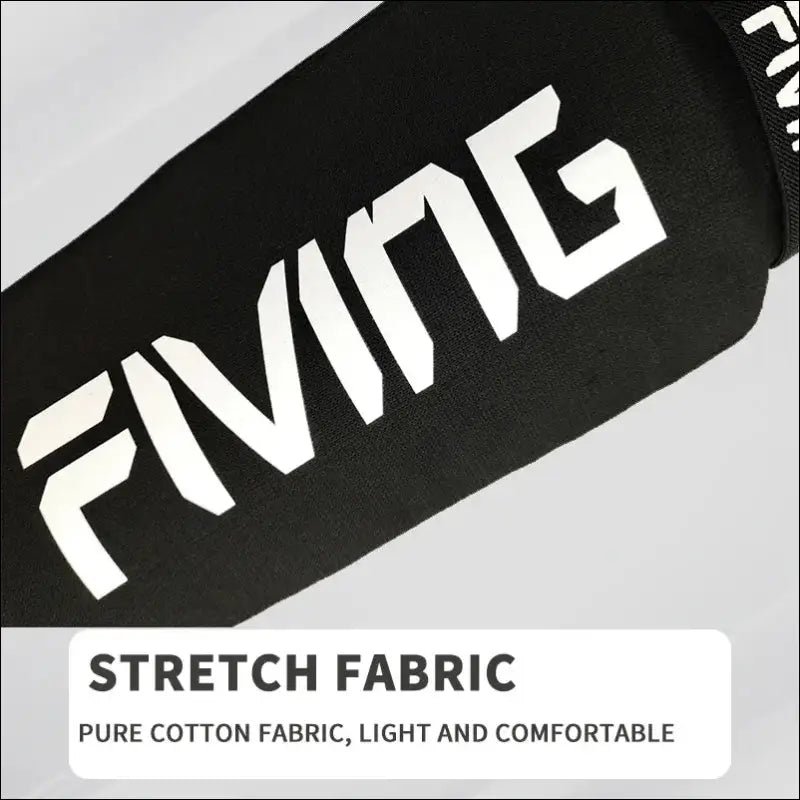 MMA Leg Foot Guards | Kick Boxing Protector | FIVING Instep Pads | Muay Thai - mma gear boxing gear