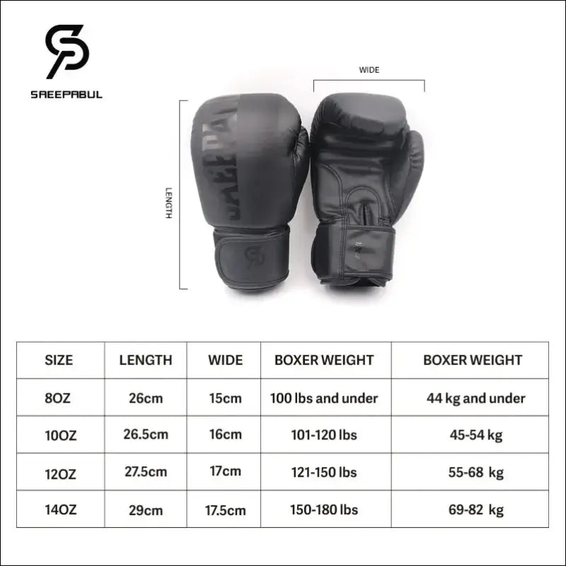 Muay Thai Gloves | Professional Boxing for Men Women & Kids
