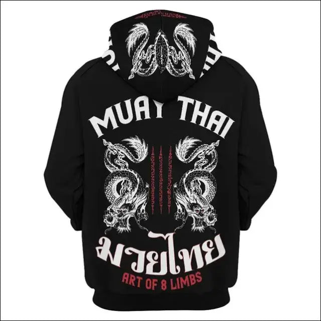 Muay Thai Boxer Sports Hoodie For Men Tops 3D MMA Boxing Printed New In Hoodies Womens Clothing Harajuku Fashion Y2k Tracksuits eprolo