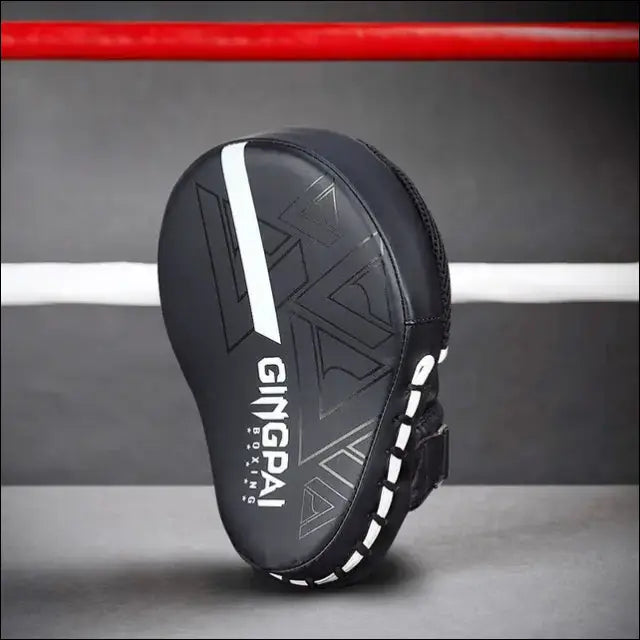 Professional Boxing Target Pads - PU Training Gear for Martial Arts - XB Black White 1pc - mma gear boxing gear