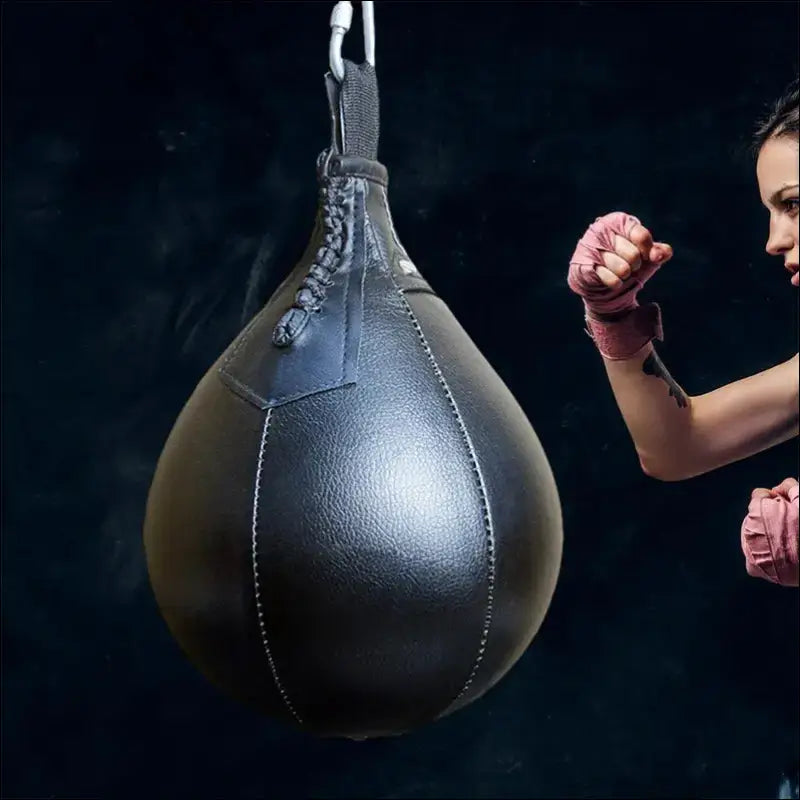 PU leather punching bag | PU Leather Reflex Punching Ball - mma gear boxing gear