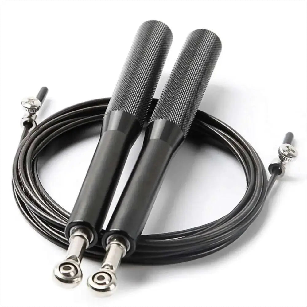 Speed Jump Rope for Fitness and Boxing Training - Adjustable for Kids and Adults - mma gear boxing gear