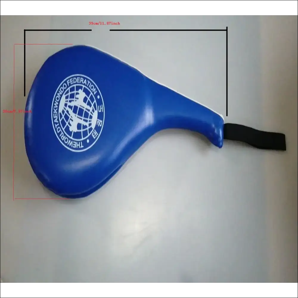 Taekwondo Kick Pad – Leather Target for Martial Arts Training