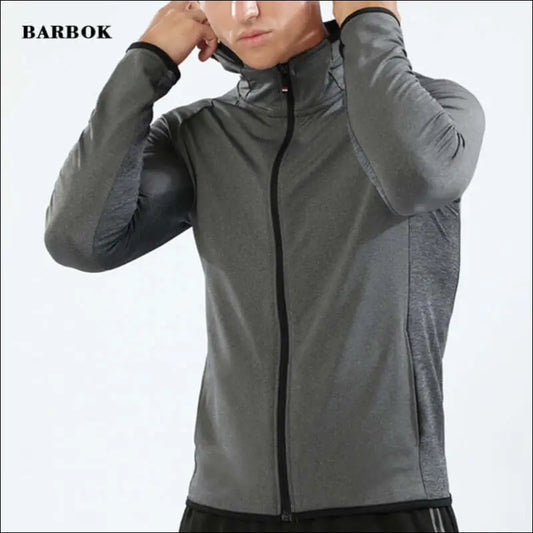 BARBOK Training Jacket | Hooded Fitness Top