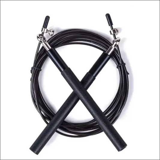 BLACK Speed Jump Rope | Skipping Rope | Fitness Rope