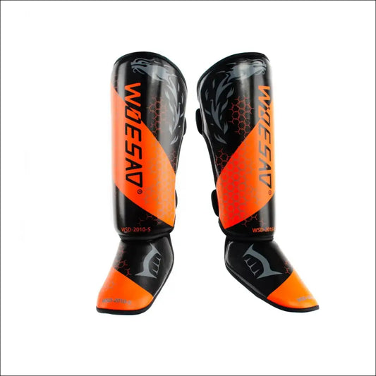 Kickboxing Boxing | Muay Thai Boxing | Shin Guards Ankle Foot Protection Shield