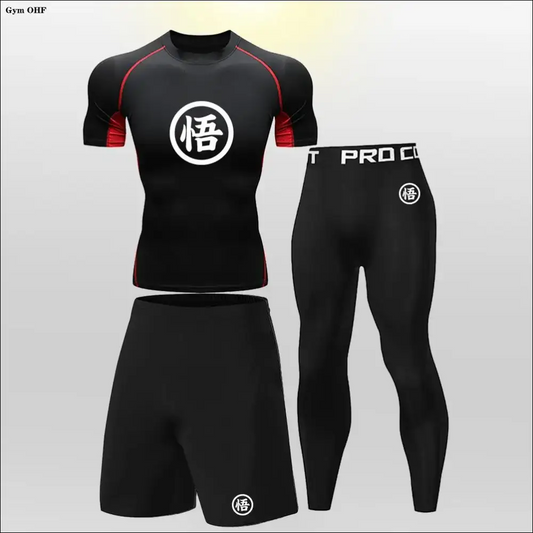 Kids' MMA Rashguard Set – Quick-Dry Training Gear