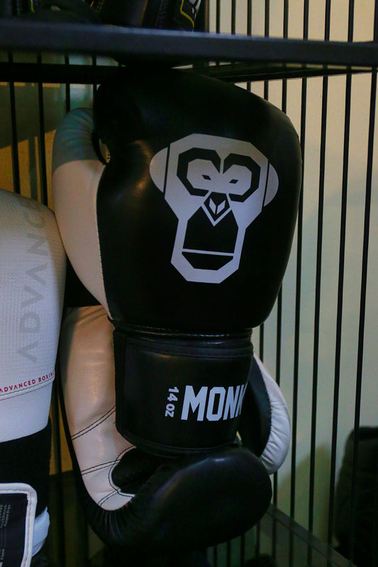 a close up of a pair of boxing gloves