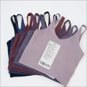 Sports Yoga Bra with Gathered U-Back