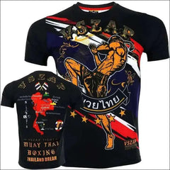 New Summer 3D Muay Thai Printing T-Shirt for Men & Children eprolo