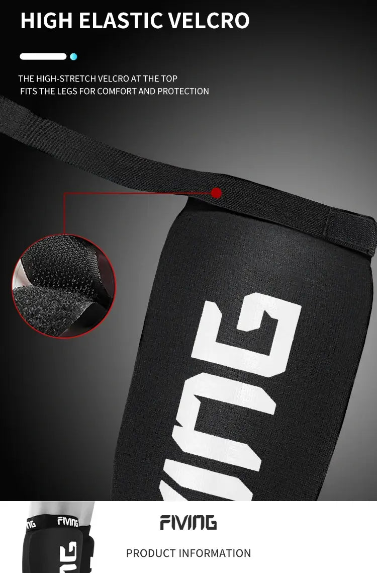 MMA Leg Foot Guards | Kick Boxing Protector | FIVING Instep Pads | Muay Thai