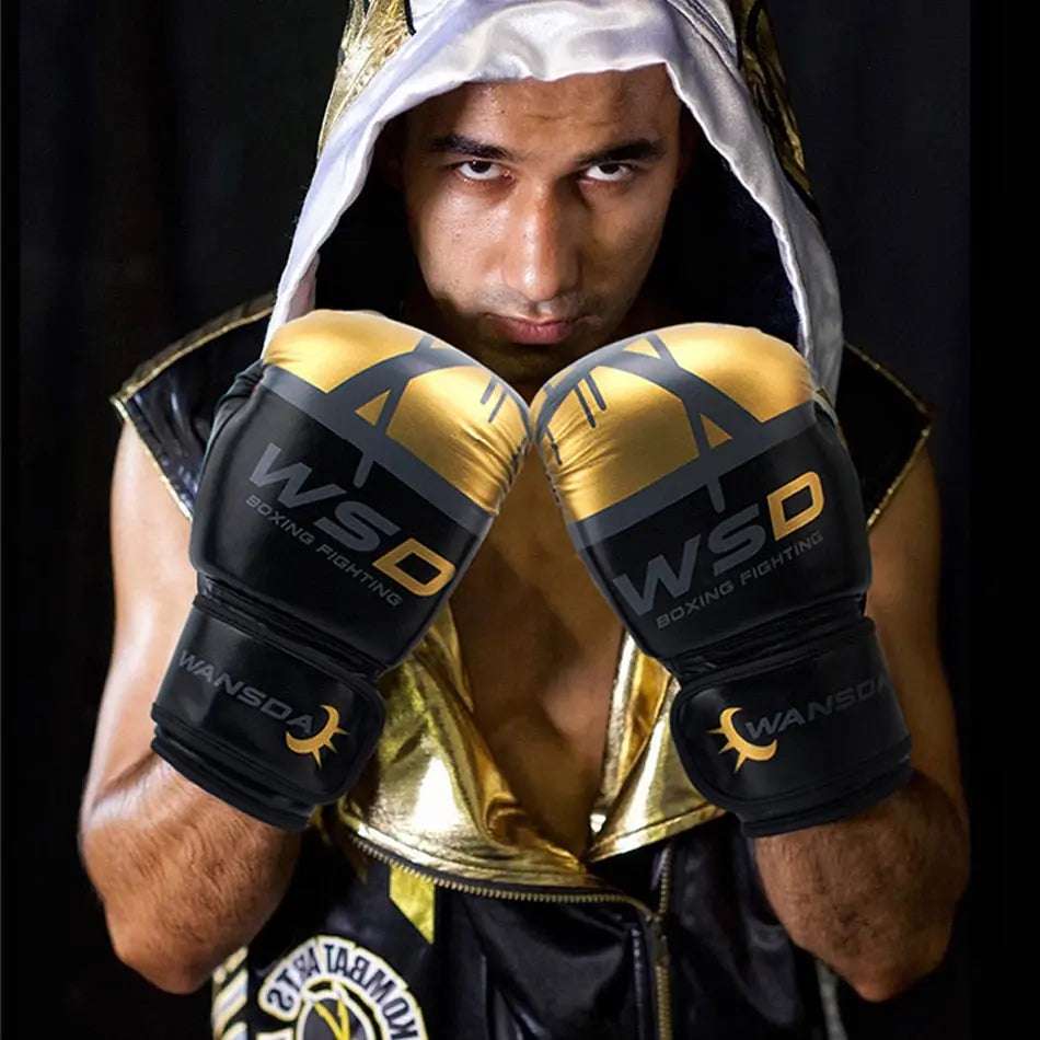 Kick Boxing Gloves for Adults and Kids - PU Leather for Martial Arts Training eprolo