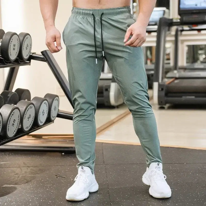 ️ Men’s Ice Silk Training Pants