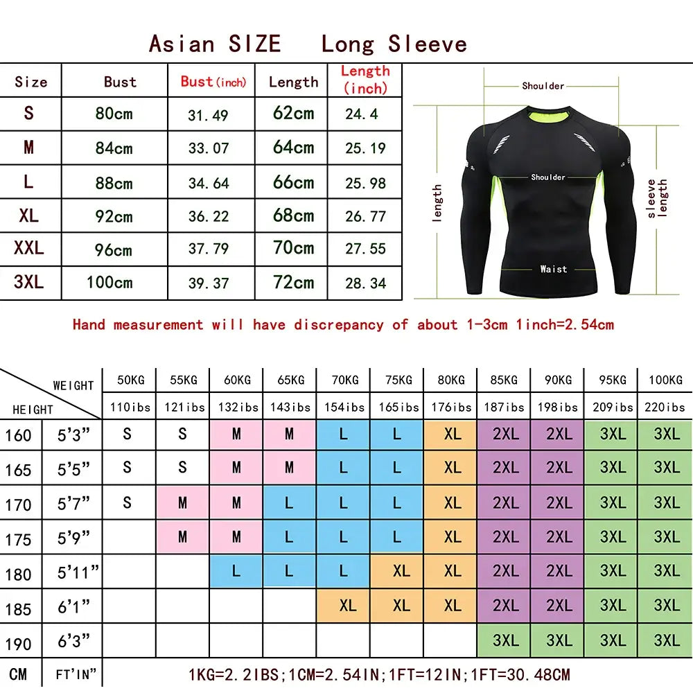 Hanma Baki Long Sleeved Anime Print Compression Top