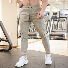 ️ Men’s Ice Silk Training Pants