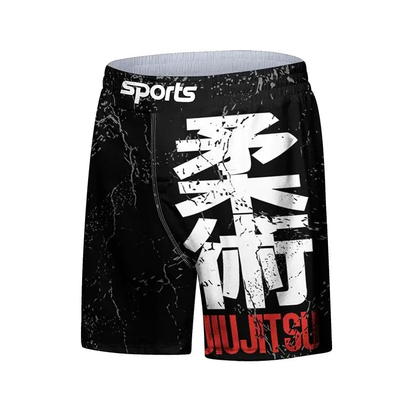 MMA Rash Guard Set - Kids 3D Combat Rash Guard Set