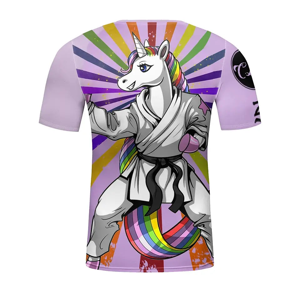 Kids Martial Arts Rash Guard Set - Jiu Jitsu MMA Muay Thai