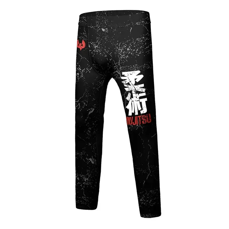 MMA Rash Guard Set - Kids 3D Combat Rash Guard Set