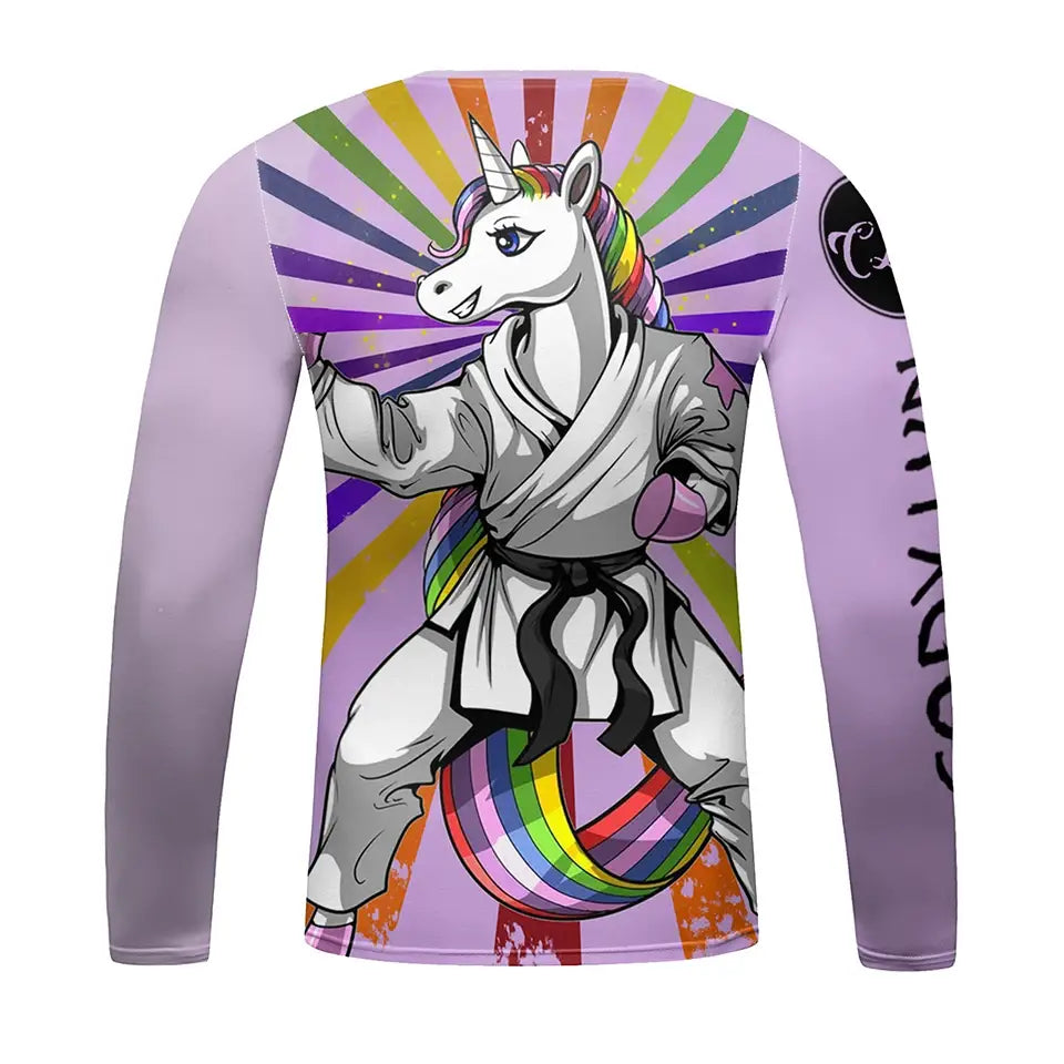 Kids Martial Arts Rash Guard Set - Jiu Jitsu MMA Muay Thai